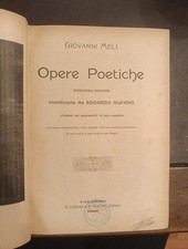Opere poetiche ed.piazza usato  Catania