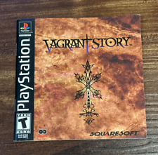 Vagrant Story PS1 Playstation 1 PS One somente manual de instruções comprar usado  Enviando para Brazil
