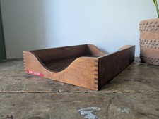 Vintage wooden desk for sale  NUNEATON