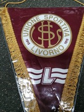 Gagliardetto CALCIO football Club Banderín Wimpel pennant fanion LIVORNO FLAMULA, usado comprar usado  Enviando para Brazil