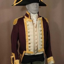 Jaqueta social Captain’s da Marinha Real Britânica – Uniforme napoleônico do século XVIII comprar usado  Enviando para Brazil