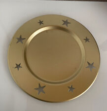 Platzteller tablett gold gebraucht kaufen  Aachen