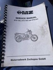 Service manual etz125 for sale  IPSWICH