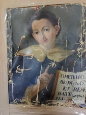 Vecchio dipinto tela usato  Roma