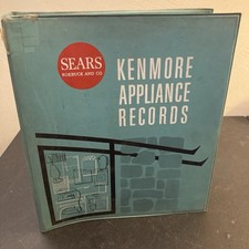 Sears Roebuck Kenmore Appliance Records fichário azul (vazio) pasta art déco vintage, usado comprar usado Sears Roebuck Kenmore Appliance Records fichário azul (vazio) pasta art déco vintage, usado comprar usado  Enviando para Brazil