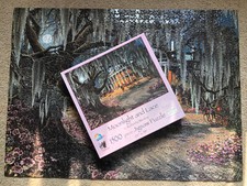 Puzzle Sunsout 1500 piezas Luz de Luna y Encaje Sur Antebellum Roble Musgo Español segunda mano  Embacar hacia Mexico
