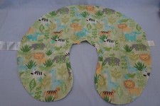 Capa de travesseiro Boppy bebê animais da selva elefante leão zebra girafa crocodilo tigre comprar usado  Enviando para Brazil