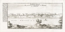 Używany, Warszawa Varsovie Pologne Gravure Bodenehr Cuivre 1720 na sprzedaż  Wysyłka do Poland