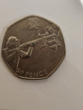 Olympic shooting 50p for sale  CHIPPENHAM