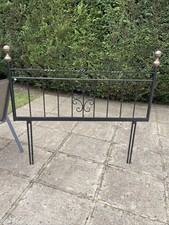 Wrought iron headboard for sale  WALTON-ON-THAMES