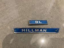 Hillman pair blue for sale  YORK