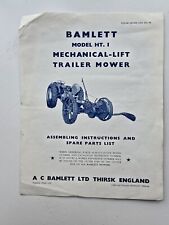 Bamlett ht1 mechanical for sale  WOODBRIDGE