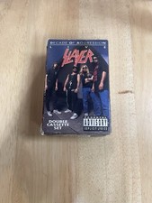 Slayer~Decade Of Aggression Live Double Cassette~91 Def American~PLAYS EXCELLENT comprar usado  Enviando para Brazil