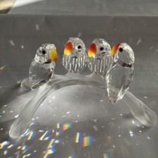 Swarovski pappagallini trespol usato  Roma