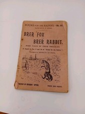 Brer fox brer for sale  RADSTOCK