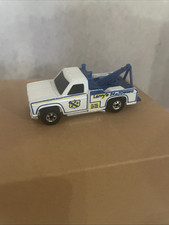 Caminhão de reboque branco 1974 Hot Wheels Ramblin’ Wrecker "Larry's 24hr Towing" comprar usado  Enviando para Brazil