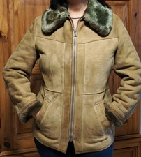 Damen wildleder mantel gebraucht kaufen  Binau