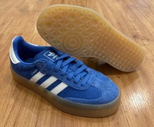 Adidas Samba Originals Sambae azul camurça branca goma casual (JI2743) tamanho 6.5 feminino comprar usado  Enviando para Brazil