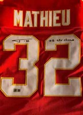 Tyrann mathieu autographed for sale  Denver