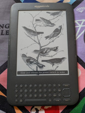 Klawiatura Amazon Kindle WiFi + 3G - grafitowa - 4GB - 3. generacji eReader na sprzedaż  Wysyłka do Poland