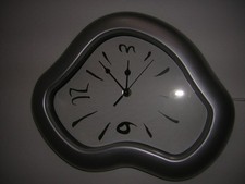 wanduhr silberfarben gebraucht kaufen  Bremerhaven