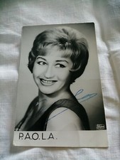 Paolo chanteuse photographie d'occasion  Selles-sur-Cher