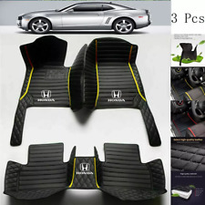 Tapete de assoalho de carro automotivo luxuoso para Honda Accord Civic City Crosstour Fit CR-V HR-V comprar usado  Enviando para Brazil