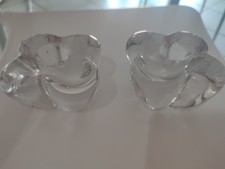 Paire bougeoirs baccarat d'occasion Paire bougeoirs baccarat d'occasion  Onville