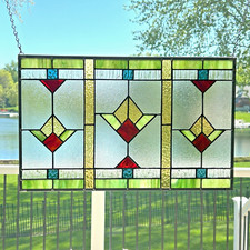 Arts crafts stained for sale  Island Lake