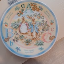 Peter rabbitabc plate for sale  MILTON KEYNES