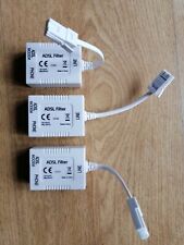 3x Modem Filtro ADSL Telefone DSL472 191112473 Microfiltros de Banda Larga Internet BT , usado comprar usado  Enviando para Brazil