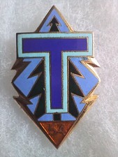 Insigne transmissions trans d'occasion  Saint-Denis-d'Anjou