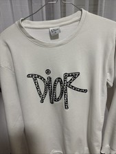 Felpa dior bianca usato  Castorano