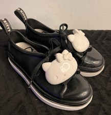  Tênis Mini Melissa Meninas HELLO KITTY - Preto/Branco - Tamanho 1 comprar usado  Enviando para Brazil