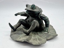 Antique bronze frog for sale  PRESTON