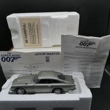 DANBURY MINT ASTON MARTIN DB5 JAMES BOND 007 PRATA ESCALA 1:24 EXCELENTE comprar usado  Enviando para Brazil