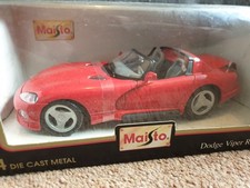 Maisto dodge viper for sale  BEDFORD