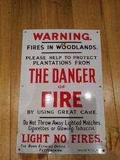 Vintage enameled sign for sale  ABOYNE