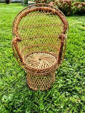 Peacock back wicker for sale  Council Bluffs