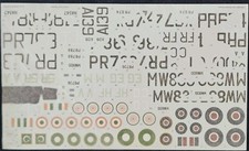 Hawker tempest decal for sale  CALNE