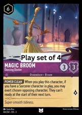 Vassoura Mágica - Espanador Dançante ☯️Conjunto de 4☯️ 44/204 Lorcana Into the Inklands comprar usado  Enviando para Brazil