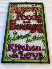 Kitchen stained glass for sale  Vilonia