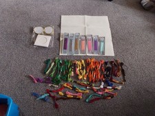 Selection embroidery cross for sale  HOLSWORTHY