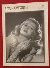 Rita hayworth scheda usato  Caserta