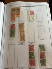 Posthorn 1951 gestempelte gebraucht kaufen  Xanten