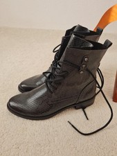 Stiefeletten fake krokodillede gebraucht kaufen  Kösching