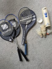 Badminton rackets shuttlecock for sale  HEXHAM
