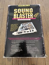 Creative Sound Blaster Pro 2 CT1600, placa ISA para PCs IBM, com caixa e cabo Midi, usado comprar usado  Enviando para Brazil