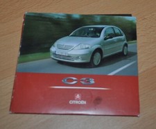 Usado, 2003 Citroen C3 CD Press Kit sem Folheto Prospekt Prospectus comprar usado  Enviando para Brazil