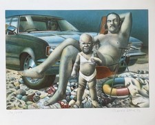 Harald duwe farblithographie gebraucht kaufen  Dallgow